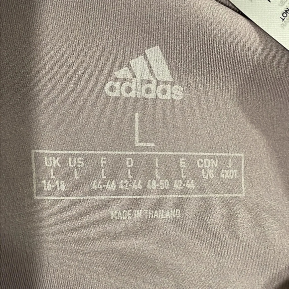 NWT Adidas Training Tights Entrenamiento Legacy Purple L - Picture 12 of 16